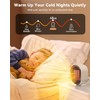 QQT Electric Space Heater,Portable Energy Efficient Space Heaters for Indoor