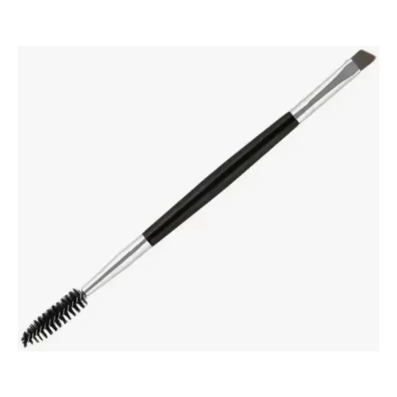 Brocha Doble Para Ceja Cepillo Pestañas 2 Cabezas Maquillaje