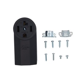Supplying Demand 61267 Electric Clothes Dryer Surface Mount Receptacle 4 Wire 30 Amp NEMA 14-30R