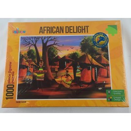 Funbox 1000 Piece Jigsaw Puzzle - African Delight ~NIB~