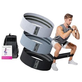 Bandas de Resistencia 3 Piezas, Bandas Elásticas de 150 cm para Ejercicio, Yoga y Entrenamiento en Casa Ligas Apilables Ligas Elásticas de Pilates