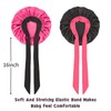 Gorro de pelo de seda satinado: 2 capos para niños