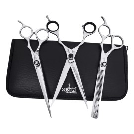Aashta Estuche Tijeras Peluquero Prof. 7 A. Inoxidable De Pakistan