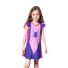 Toddler Girl Cartoon Dress Flutter Sleeve Summer Casual Dress for