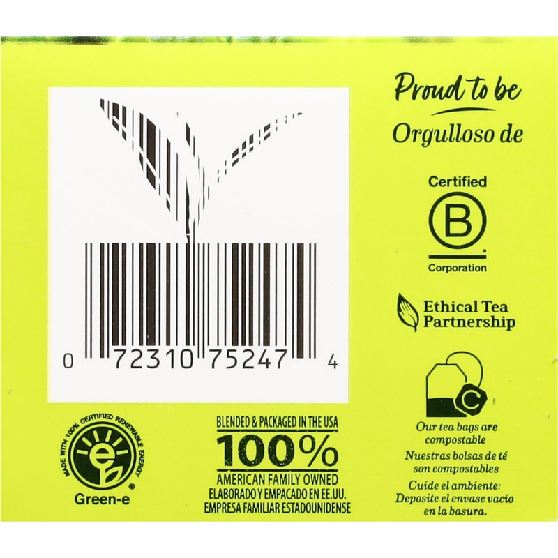 Bigelow Tea – Té Verde Descafeinado, 3 Pack, Caja con