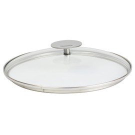 Cristel K16P Domed Glass Lid, 6.5", Silver