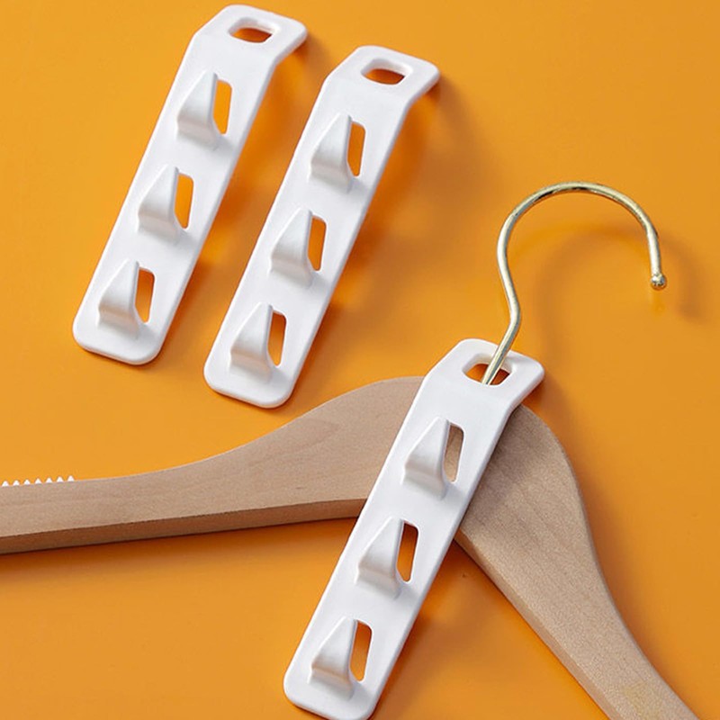 4 PCS Cascading Clothes Hooks,Clothes Hanger Connector Hooks Hanger,Plastic Connector