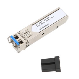 1.25Gb SFP GE LX SM1310 Optical Module, 1310nm Singlemode Dual Fiber SFP Transceiver, Up to 20Km, Support for DDM, for Fiber Switches, Routers, Network Cards, Servers, Firewalls