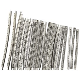 SING F LTD 24Pcs Electric Guitar Copper Fret Wires Set 2.4mm Width 24 Frets Durable Cupronickel for Guitar Replacement Repair Parts