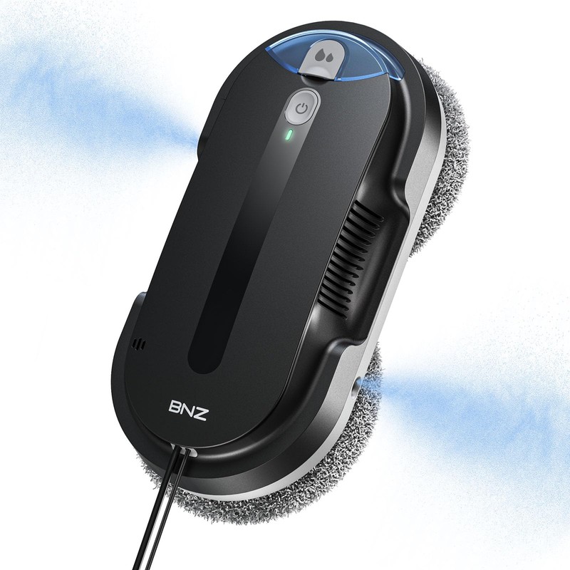 BNZ Smart Window Cleaning Robot, Twin Turbo & Dual Auto-Spray