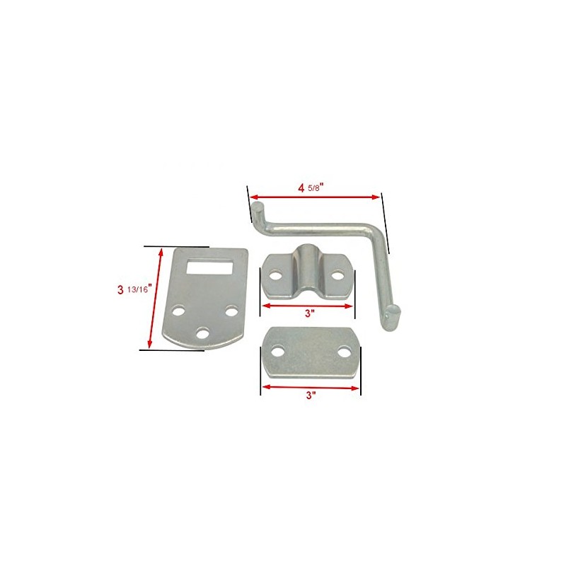 Boxer 4 Set Truck Corner Gate Latch Sets w/Bolts &