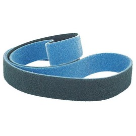 Sanding Belt, 1 in W, 42 in L, Non-Woven, Aluminum Oxide, Not Applicable Grit, Very Fine, Mfr: 64010423-A
