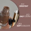 Dark Brown Eyeshadow - High-pigment liquid eyeshadow, waterproof and long-wearing.