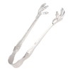 Stainless Steel Eagle Claw Ice Tongs Prevents Slipping Ice Cubes