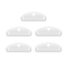 5Pcs White Toothpaste Squeezer,Plastic Toothpaste Tube Squeezer Dispenser,Toothpaste Clips for