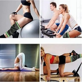 Lecute Rodillera de Compresion Elásticas Antideslizantes Protege Tus Rodillas Deporte Voleibol Baloncesto Gimnasio Correr Ciclismo Deportiva Esguince Dolor Rodilla Gym Crossfit