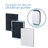 Beurer LR500 Filter Replacement Set, 3-Layer Filter System: HEPA Filter