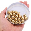 sourcing map 20pcs Precision Solid Brass Bearing Balls 1/2" Industrial