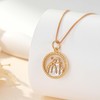 925 Sterling Silver Mustard Seed Necklace for Women Mountains Jewelry