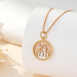 925 Sterling Silver Mustard Seed Necklace for Women Mountains Jewelry Gifts