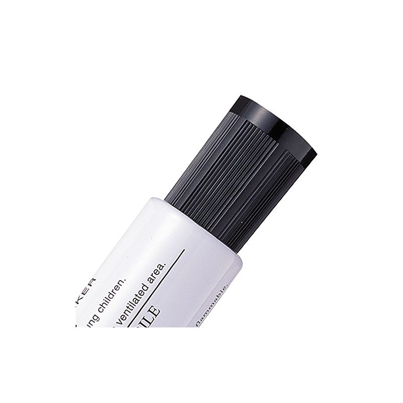 Pentel Jumbo Felt Pen, Large Chisel tip, Black permanent ink,
