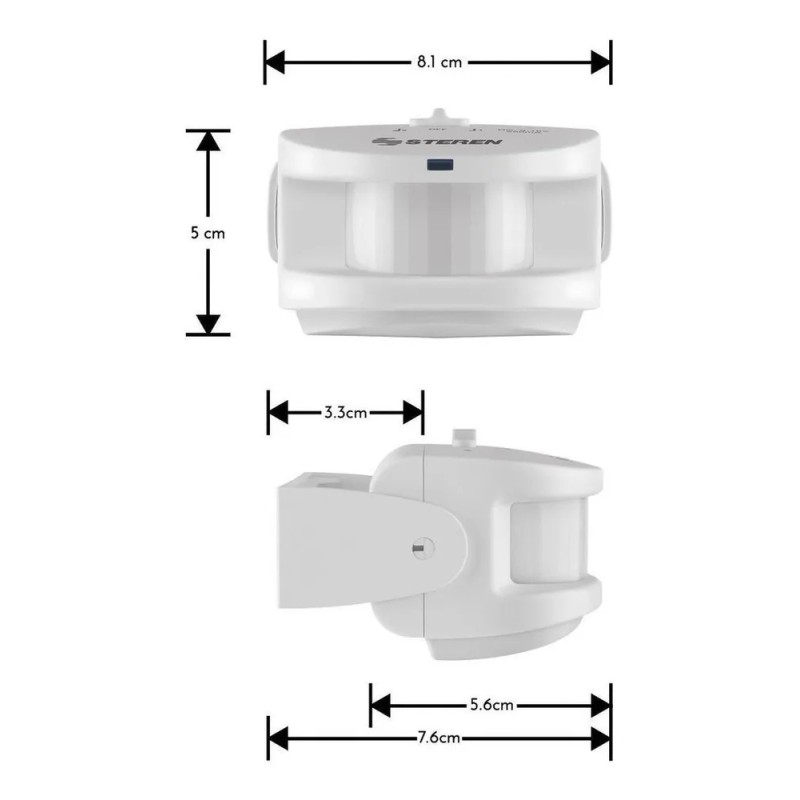 Sensor De Movimiento Con Campana Inalámbrica - Steren