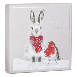 Wrendale Designs by Hannah Dale - Snow Angels - Luxury Christmas Card Set - Pack of 8