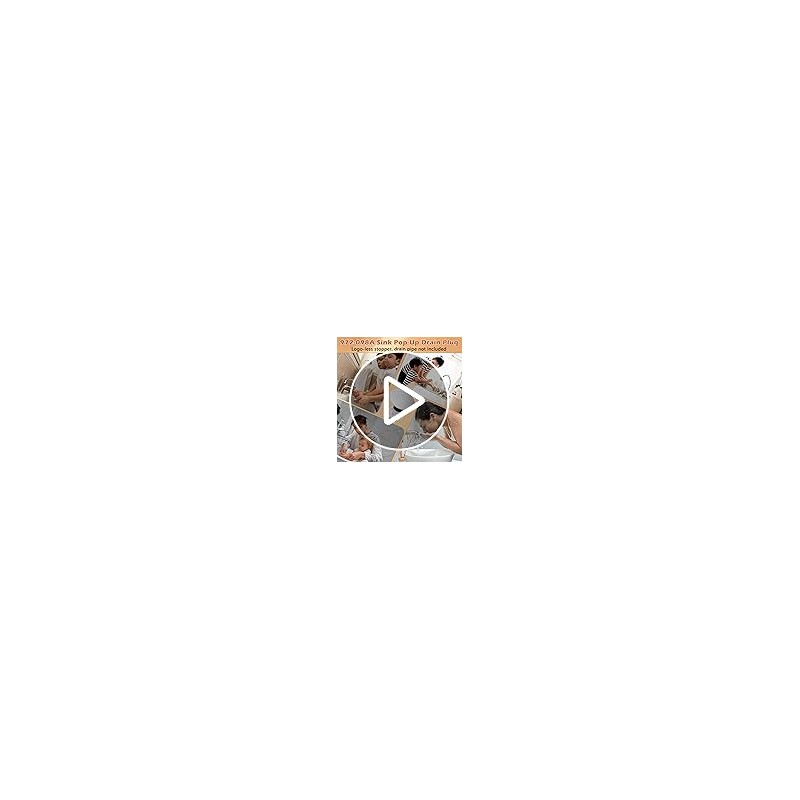 972098A Drain Stopper Polished Chrome Sink Stopper, Drain Sink Plug