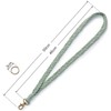 AOKSUNOVA Lanyard for Keys, Neck Lanyard Key Chain, White Lanyard