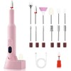 XIULIUU Electric Nail Drill, 13 in 1 Manicure Pedicure Set,