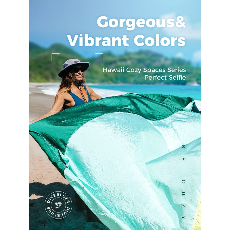 OCOOPA Beach Blanket, Sand-Free, Super Large, 280 x 300 cm,
