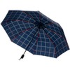 Sugihara SKO65433CH Folding Umbrella, Mini Color Glass Ribs, Check, 25.6