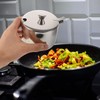 Yjemle Stainless Steel Sugar Bowl Spice Pot Sugar Canister with