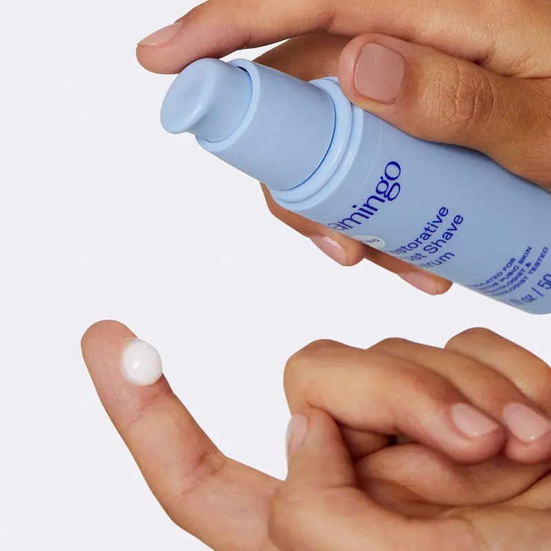 Flamingo Pubic Restorative Post Shave Serum – Soothing Aftershave with