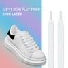 UamGlsob 2 Pairs 1/2''(1.2cm) Flat Thick Shoe Laces for Skate