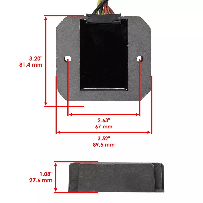 For Kawasaki Stator Regulator & Gasket Fit Kawasaki Brute Force