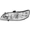ROADFAR For Honda Accord 1998-2002 Replacement Chrome Housing Clear Reflector