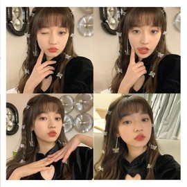 nalaina Hair Claw Mini Butterfly Set of 20, Hair Clips, Hair Accessories, Women's, Small, Hair Clip, Hair Ornament, Small, Bob, Cute, Accessories, Korean Style, Stylish, Colorless
