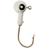 Eagle Claw Jig Head, 1/32 oz, Blanco, 10 Piezas