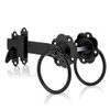 Black Ring Gate Latch, Garden Gate Latch, Door Catch, Gate