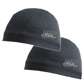 MOTO BASE MBHIC-01 Coolmax® Helmet Inner Cap (2 Pieces) Sweat Absorbent, Quick Drying, Comfortable