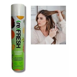 Refresh Shampoo En Seco Cabello Aroma Fruta 342ml Limpieza