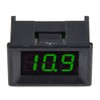 Voltímetro Digital LED, Medidor de Voltaje de Pantalla de 2,4-30