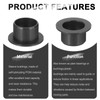 sourcing map 8Pcs Flanged Sleeve Bearing, Plastic Bushing ID 12mm