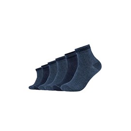 MUSTANG Men's Short Socks Pack of 6, jeans mix, 39 - 42