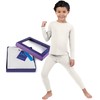 Ropa interior térmica para niños y niños, conjunto de ropa