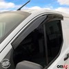 OMAC Window Visor Vent Rain Guard Deflector for Ford e-Transit