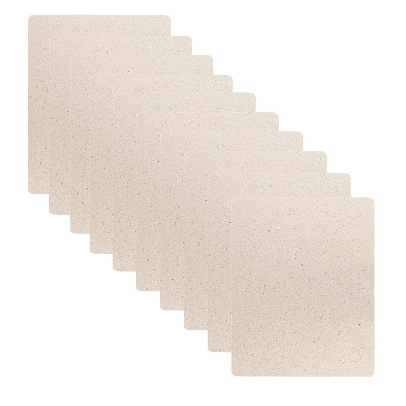 BOJACK Waveguide Cover Universal Mica Sheet for Microwave Oven, 10PCS，Cut