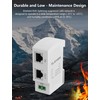 CERRXIAN Ethernet Surge Protector 1000Mbps DIN Rail Network Surge Protector