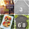 Denylo pro 2 Inch Plastic Number Stencils - Reusable Digital